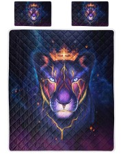 Lioness 3D Queen Quilt Bed Set front
