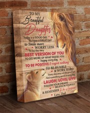 Today Is A Good Day Have Great Day Dad To Daughter 11x14 Gallery Wrapped Canvas Prints aos-canvas-pgw-11x14-lifestyle-front-09