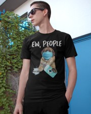 Ew People Dog Wearing A Face Mask English Mastiff Classic T-Shirt apparel-classic-tshirt-lifestyle-17