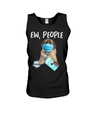 Ew People Dog Wearing A Face Mask English Mastiff Unisex Tank tile