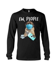 Ew People Dog Wearing A Face Mask English Mastiff Long Sleeve Tee tile