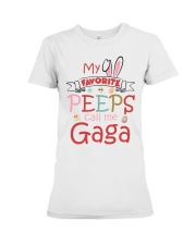 Customize Easter's day Gaga To Grandma Premium Fit Ladies Tee tile
