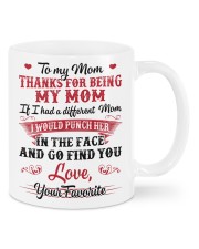 Thanks for being my mom Mug front