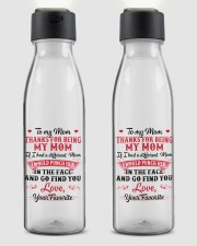 Thanks for being my mom Light Up Water Bottle tile