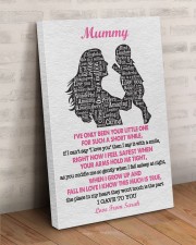 To Mom I've Only Been Your Little One Custom Name 24x36 Gallery Wrapped Canvas Prints aos-canvas-pgw-24x36-lifestyle-front-01