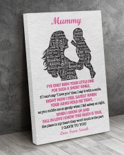 To Mom I've Only Been Your Little One Custom Name 24x36 Gallery Wrapped Canvas Prints aos-canvas-pgw-24x36-lifestyle-front-02
