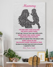 To Mom I've Only Been Your Little One Custom Name 24x36 Gallery Wrapped Canvas Prints aos-canvas-pgw-24x36-lifestyle-front-18