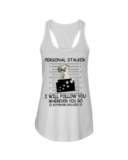 Personal Stalker ShihTzu Ladies Flowy Tank tile