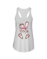 Customize GRANDMA Easter's day YaYa Ladies Flowy Tank tile