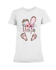 Customize GRANDMA Easter's day YaYa Premium Fit Ladies Tee tile
