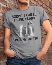 I have plans with my dog ShihTzu Classic T-Shirt apparel-classic-tshirt-lifestyle-26