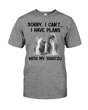 I have plans with my dog ShihTzu Premium Fit Mens Tee tile