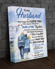 Never Forget That I Love You Wife To Husband 11x14 Gallery Wrapped Canvas Prints aos-canvas-pgw-11x14-lifestyle-front-11