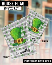 The Smith Shamrock Hat 29.5"x39.5" House Flag aos-house-flag-29-5-x-39-5-ghosted-lifestyle-07