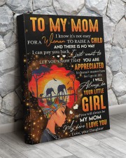 It's Not Easy For A Woman To Raise A Child To Mom 16x20 Gallery Wrapped Canvas Prints aos-canvas-pgw-16x20-lifestyle-front-13