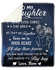 If There Ever Comes A Day Mom To Daughter Sherpa Fleece Blanket tile