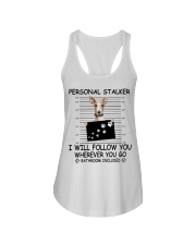 Personal Stalker Italian Greyhound Ladies Flowy Tank tile