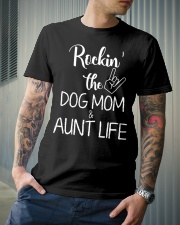Rockin' the dog mom and aunt life Classic T-Shirt lifestyle-mens-crewneck-front-6