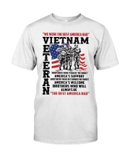 We Were The Best America Had Vietnam Veteran Classic T-Shirt tile