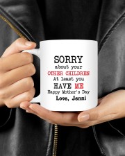 Personalized Sorry About Your Other Children -Mom Mug ceramic-mug-lifestyle-25