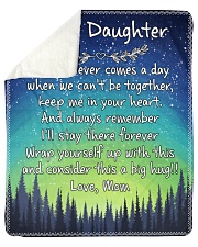If There Ever Comes A Day Mom To Daughter Sherpa Fleece Blanket tile