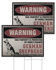 German This Property Is Protected 24x18 Yard Sign aos-yard-sign-24x18-ghosted-front-03