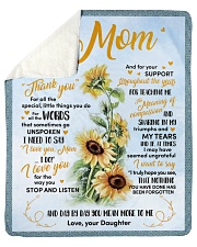 For All The Times That I Forgot To Thank U To Mom Sherpa Fleece Blanket tile