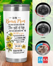 Personalized U May Not Have Given Me To Bonus Mom 20oz Tumbler aos-20oz-tumbler-lifestyle-front-46