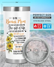 Personalized U May Not Have Given Me To Bonus Mom 20oz Tumbler aos-20oz-tumbler-lifestyle-front-47