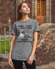 I have plans with my dog American Staffordshire Classic T-Shirt apparel-classic-tshirt-lifestyle-06