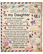 Inside This Blanket Mom To Daughter Fleece Blanket - 50" x 60" front