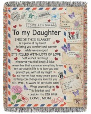 Inside This Blanket Mom To Daughter 60x80 - Woven Blanket tile