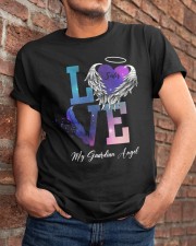 Love Sister My Guardian Mom To Son Classic T-Shirt apparel-classic-tshirt-lifestyle-26