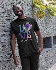Love Sister My Guardian Mom To Son Classic T-Shirt apparel-classic-tshirt-lifestyle-front-33