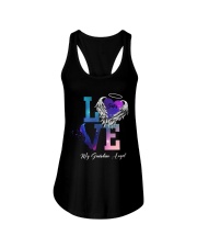 Love Sister My Guardian Mom To Son Ladies Flowy Tank tile