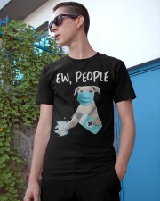 Ew People Dog Wearing American Bulldog Classic T-Shirt apparel-classic-tshirt-lifestyle-17