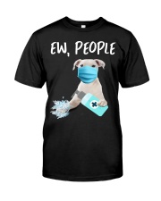 Ew People Dog Wearing American Bulldog Premium Fit Mens Tee tile