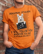 Personal Stalker Corgi Classic T-Shirt apparel-classic-tshirt-lifestyle-26