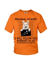 Personal Stalker Corgi Youth T-Shirt tile