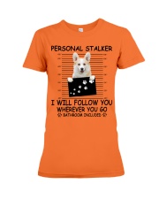 Personal Stalker Corgi Premium Fit Ladies Tee tile