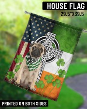 Dog Irish Shamrock 29.5"x39.5" House Flag aos-house-flag-29-5-x-39-5-ghosted-lifestyle-13