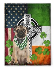 Dog Irish Shamrock 29.5"x39.5" House Flag front
