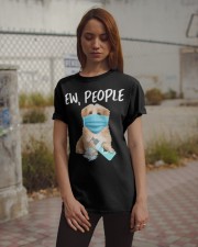 Ew People Dog Wearing A Face Mask Havanese Classic T-Shirt apparel-classic-tshirt-lifestyle-18