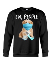 Ew People Dog Wearing A Face Mask Havanese Crewneck Sweatshirt tile