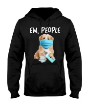 Ew People Dog Wearing A Face Mask Havanese Hooded Sweatshirt tile