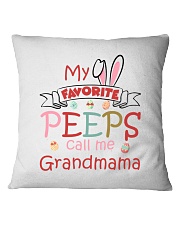 Customize Easter's day Grandmama To Grandma Square Pillowcase tile