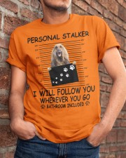 Personal Stalker Afghan Hound Classic T-Shirt apparel-classic-tshirt-lifestyle-26