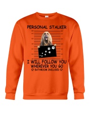 Personal Stalker Afghan Hound Crewneck Sweatshirt tile