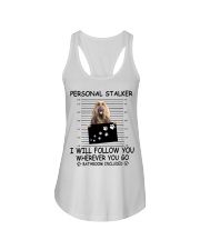 Personal Stalker Afghan Hound Ladies Flowy Tank tile