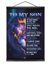 It's Hard To Find Words To Tell U Dad To Son Hanging Canvas tile